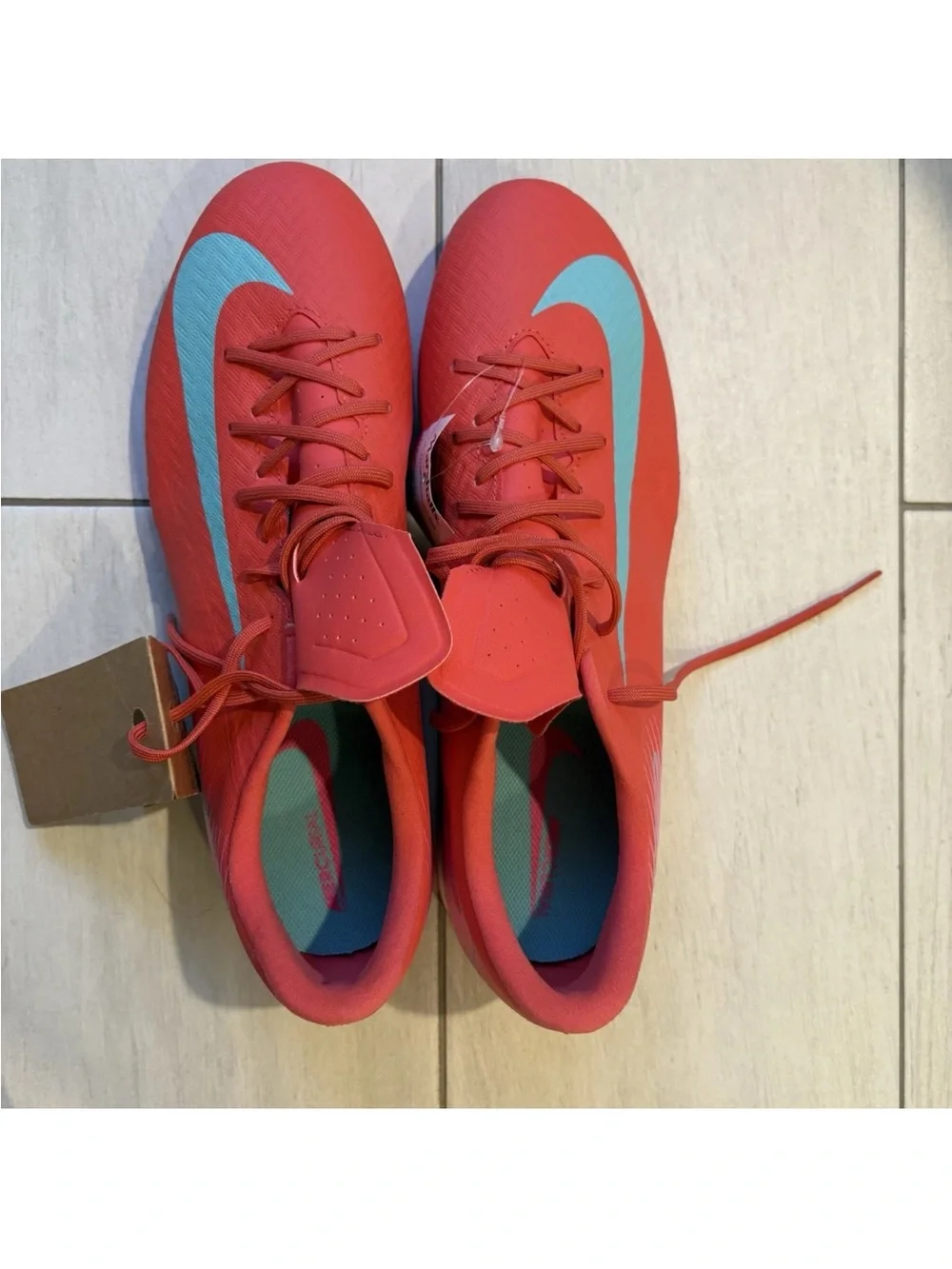 NWOT Nike Zoom Mercurial Vapor 16 Academy Tf Ember Glow Men 12.5 Sneakers Soccer